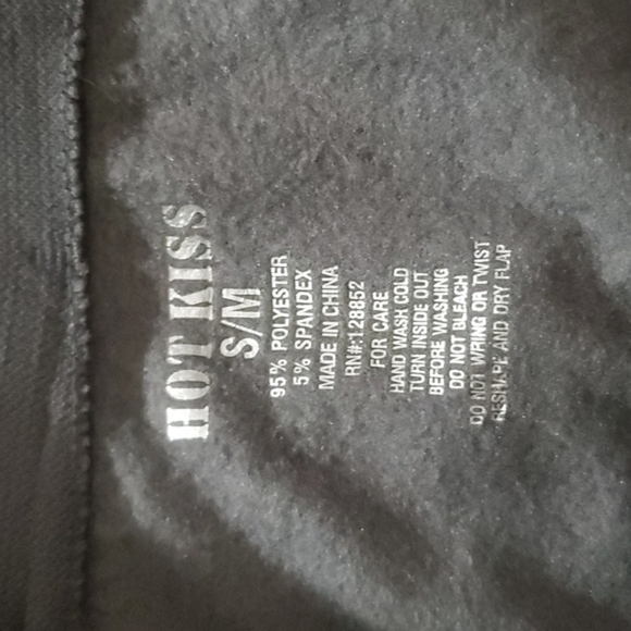 Hot Kiss s/m gray‎ ankle length stretch leggings/tights NWT - Picture 5 of 5